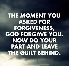 Guilt - leave it behind