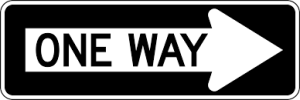 One way